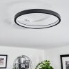 Bina Plafondlamp LED Wit, 1-licht, Afstandsbediening