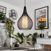 Barthoid Hanger Zwart, 1-licht