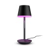 Philips Hue Go Tafellamp voor buiten LED Grijs, Zwart, 1-licht, Kleurwisselaar