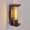Mataka Buiten muurverlichting Zwart, 1-licht
