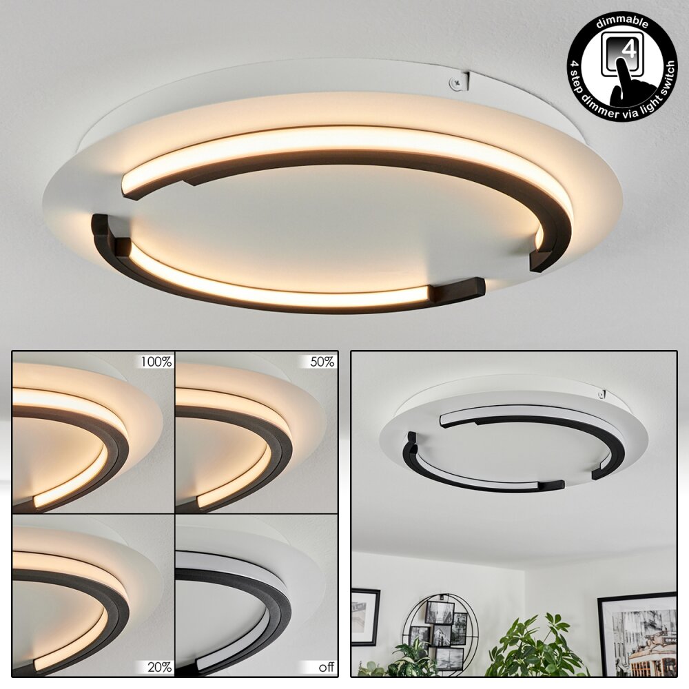 Leroux Plafondlamp LED Wit, 1-licht main product photo