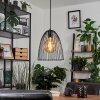 Malette Hanger Zwart, 1-licht