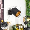 Alsen Muurlamp Zwart, 1-licht