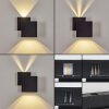 Colare Buiten muurverlichting LED Zwart, 1-licht