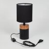Lorrain Tafellamp houtlook, 1-licht