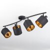 Alsen Plafondlamp Zwart, 4-lichts