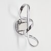 Dauntey Muurlamp LED Chroom, Wit, 1-licht