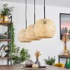 Bauro Hanger Natuurlijke kleuren, 3-lichts