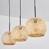 Bauro Hanger Natuurlijke kleuren, 3-lichts