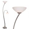 Steinhauer CAPRI Staande lamp roestvrij staal, 2-lichts