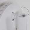 Rukutu Muurlamp LED Wit, 2-lichts