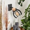 Dandin Muurlamp Zwart, 1-licht