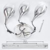 Capdevila Hanger Chroom, 3-lichts