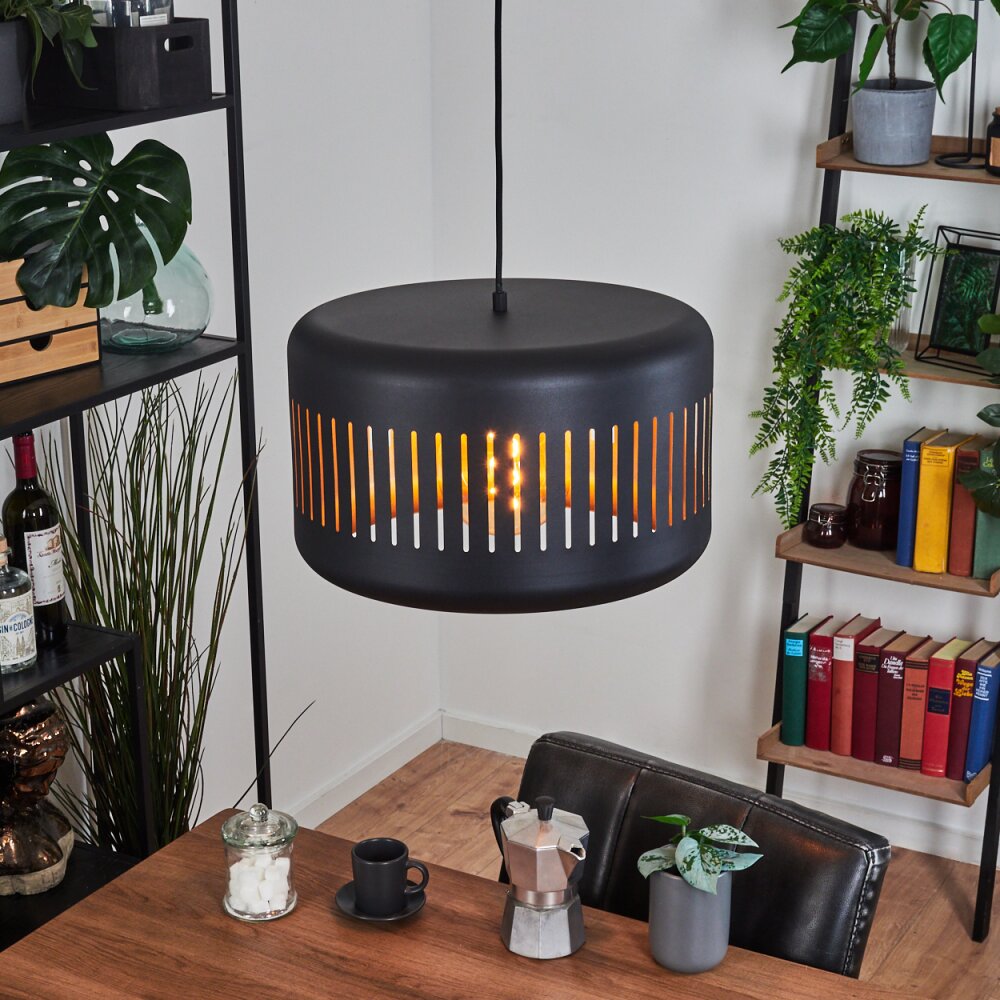 Fournie Hanger Zwart, 1-licht main product photo