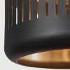 Fournie Hanger Zwart, 1-licht