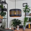 Fournie Hanger Zwart, 1-licht
