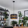 Fournie Hanger Zwart, 1-licht