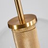 Koyoto Hanger Glas 20 cm Goud, Zwart, 1-licht