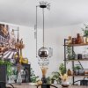Koyoto Hanger Glas 20 cm Goud, Zwart, 1-licht