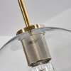 Koyoto Hanger Glas 25 cm Oud messing, 1-licht