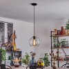 Koyoto Hanger Glas 25 cm Oud messing, 1-licht