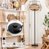 Manteau Staande lamp Zwart, 1-licht