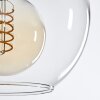 Koyoto Hanger Glas 20 cm Oud messing, 1-licht