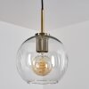 Koyoto Hanger Glas 20 cm Oud messing, 1-licht