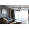 Globo AUGUSTO Hanger LED Goud, Zwart, 2-lichts, Afstandsbediening, Kleurwisselaar