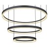 Globo AUGUSTO Hanger LED Goud, Zwart, 2-lichts, Afstandsbediening, Kleurwisselaar