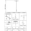 Steinhauer Soleil Hanglamp LED Zwart, 4-lichts
