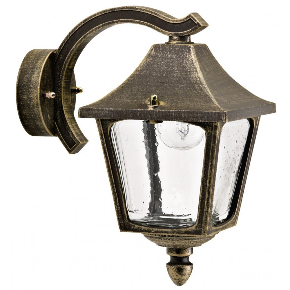 Albert 821 Buiten muurverlichting Bruin, Messing, 1-licht main product photo