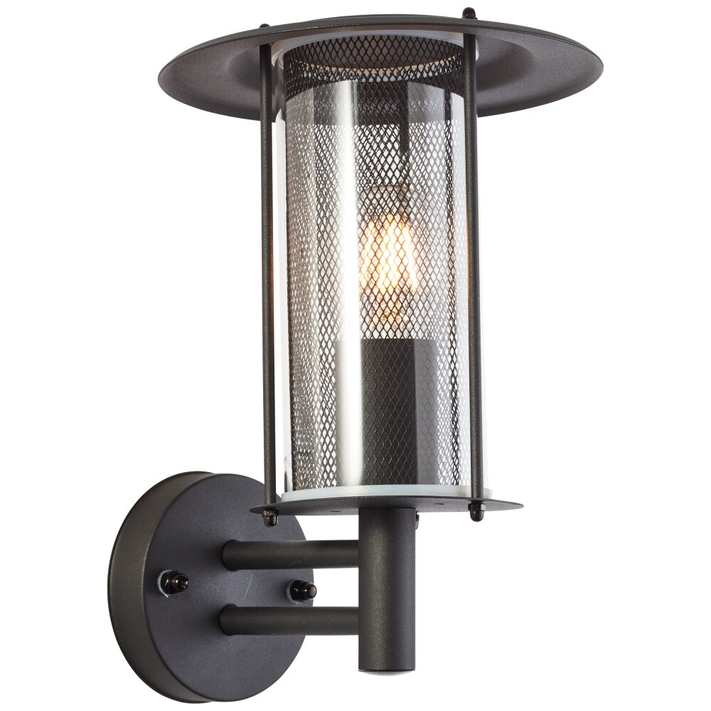 Brilliant Detroit Buiten muurverlichting Zwart, 1-licht main product photo