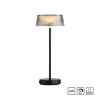 Leuchten-Direkt DORA Tafellamp LED Zwart, 1-licht