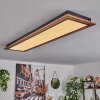 Salmi Plafondpaneel LED houtlook, 1-licht