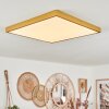 Broglen Plafondpaneel LED Goud, 1-licht