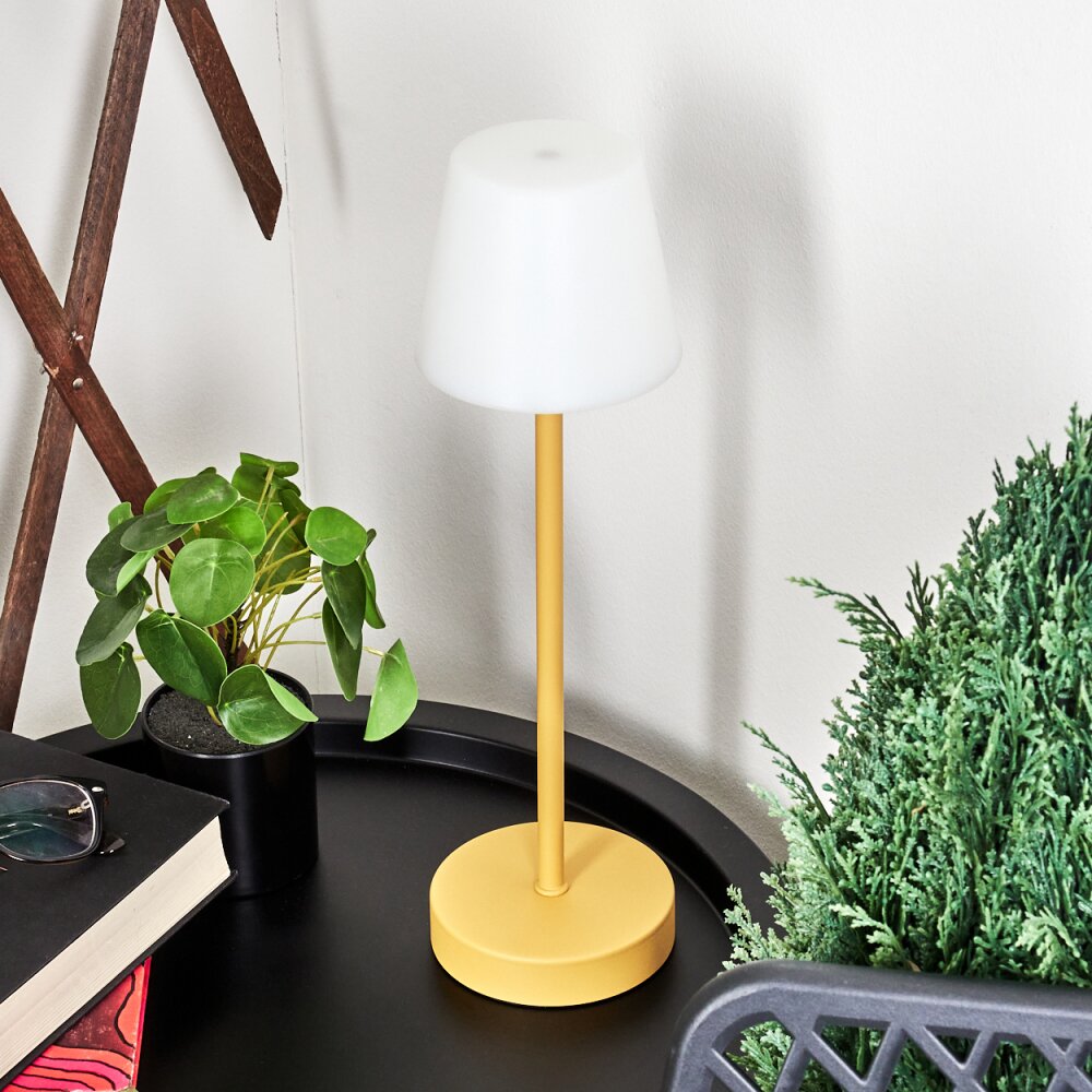 Maza Tafellamp voor buiten LED Geel, 1-licht