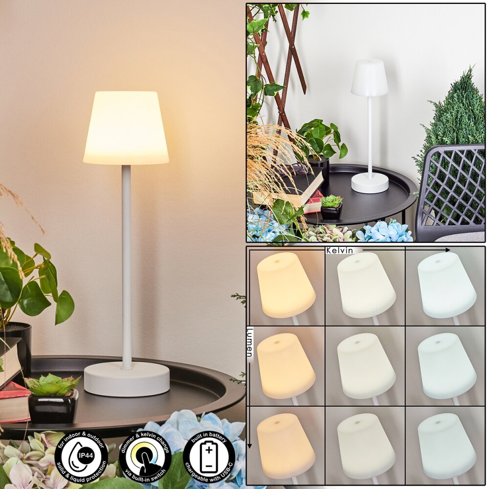 Maza Tafellamp voor buiten LED Wit, 1-licht main product photo