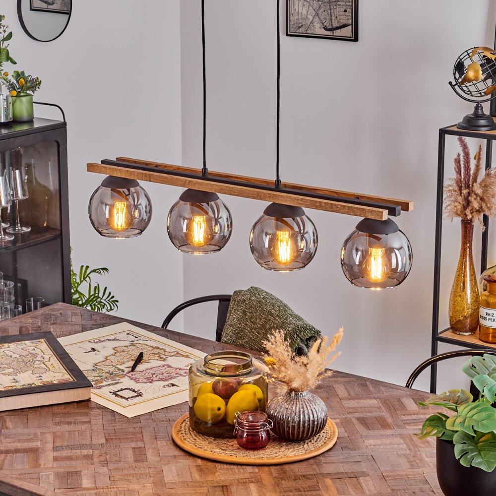 Podre Hanglamp Natuurlijke kleuren, 4-lichts main product photo