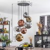 Cabreiro Hanglamp Oud zilver, 7-lichts