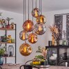 Cabreiro Hanglamp Oud zilver, 7-lichts