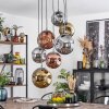 Cabreiro Hanglamp Oud zilver, 7-lichts