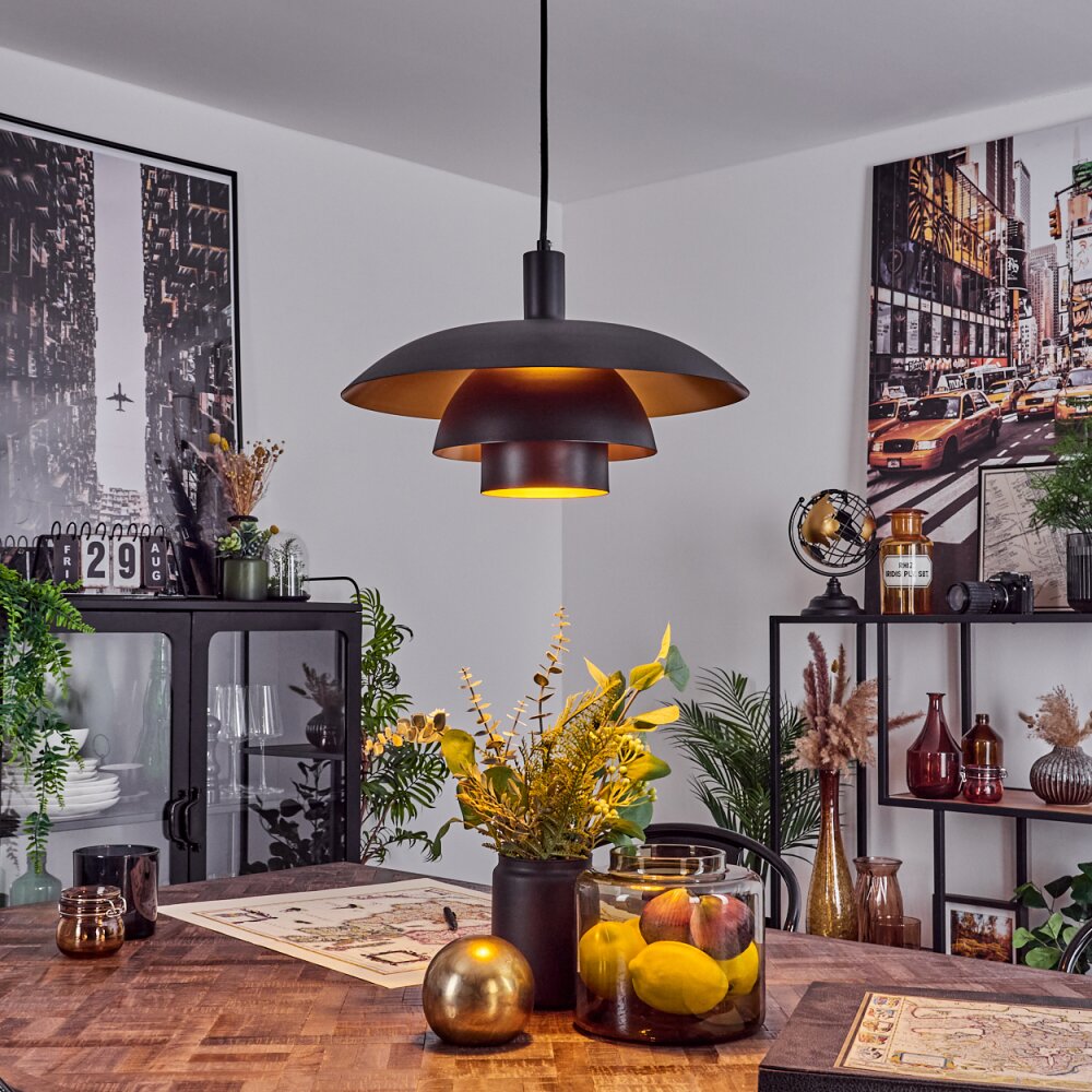 Sundet Hanger Zwart, 1-licht main product photo