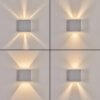 Spidern Buiten muurverlichting LED Wit, 1-licht