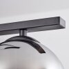 Koyoto Hanglamp Glas 15 cm Chroom, 3-lichts