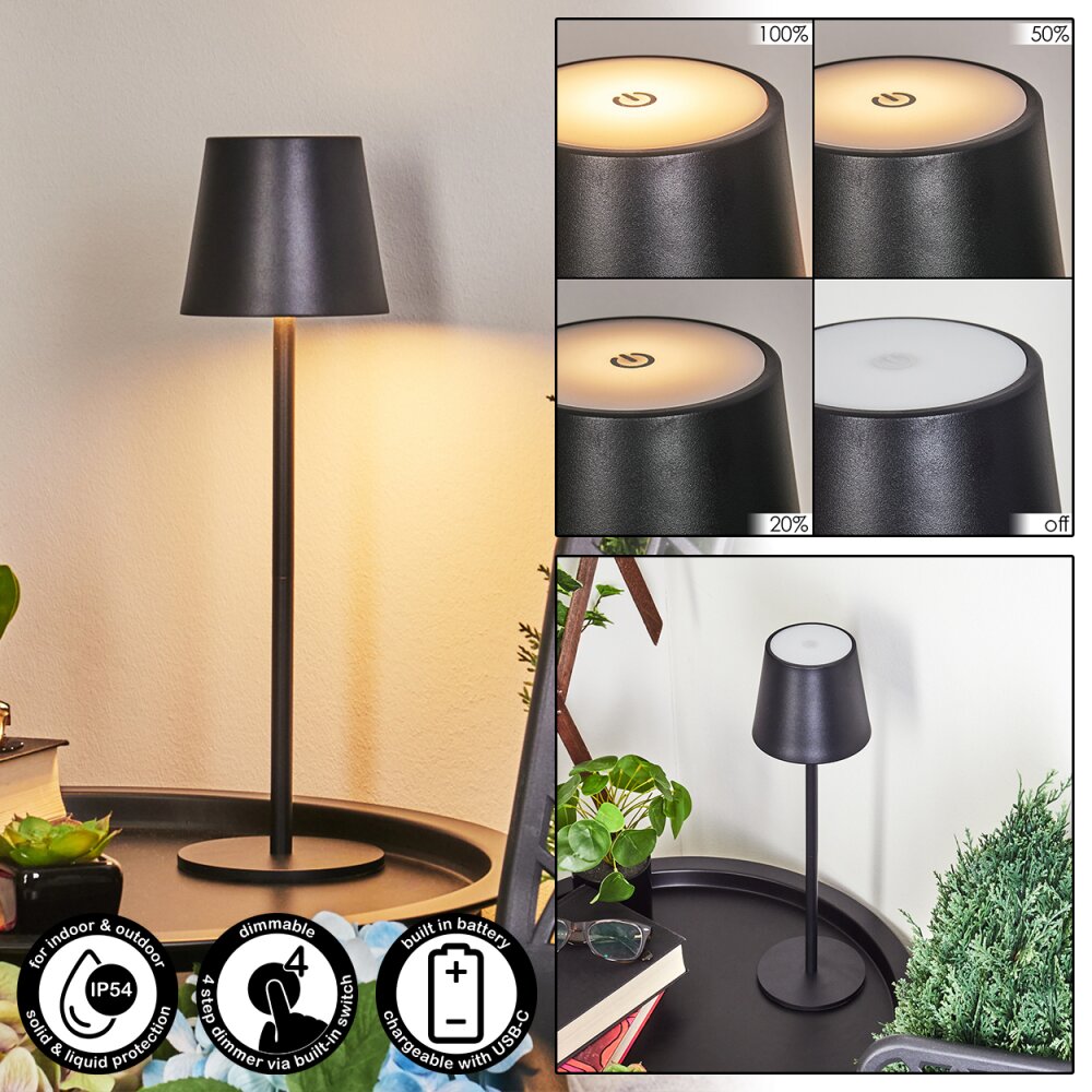 Allen Tafellamp voor buiten LED Zwart, 1-licht main product photo