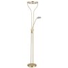 Globo EBRO Uplighter LED Messing, 1-licht