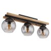 Globo CONNI Plafondlamp Zwart, 3-lichts