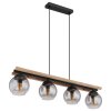 Globo CONNI Hanger Zwart, 4-lichts