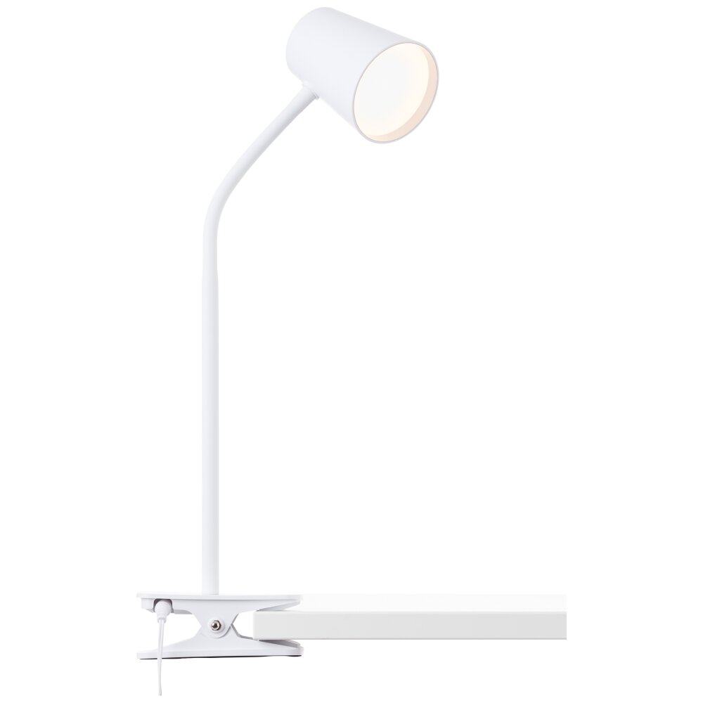 Brilliant Adda Klemlamp LED Wit, 1-licht